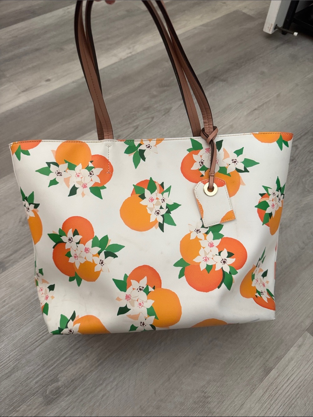 Kate Spade Harding Street Orange Tote - Picture 5 of 16